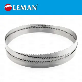 Lame de scie à ruban métal pour scie LEMAN SRM125 pas 10/14 pour tubes et profilés