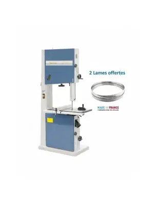 Scie à ruban Bernardo HBS600E Tri, 2 lames offertes largeur 10/25 mm 