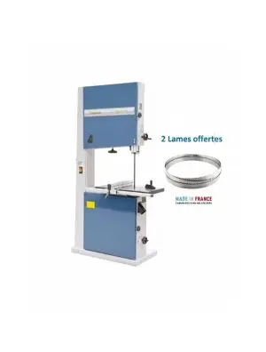 Scie à ruban Bernardo HBS800E, 2 lames offertes largeur 10/25 mm 