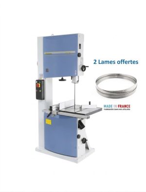 Scie à ruban Bernardo HBS 600 N, 2 lames offertes largeur 10/25 mm 