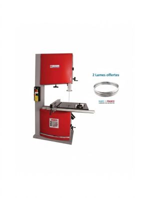 Scie à ruban Holzmann HBS 700, 2 lames offertes largeur 10/25 mm