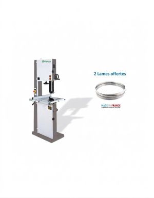 Scie à ruban Holzprofi HBS480 mono, 2 lames offertes largeur 10/25 mm