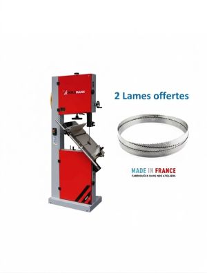 Scie à ruban Holzmann HBS450 Tri offert 2 lames 15/25 mm