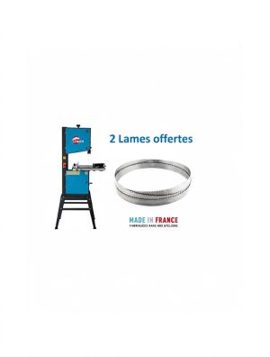 Scie à ruban Leman 355 mm, 2 lames offertes largeur 6/15 mm